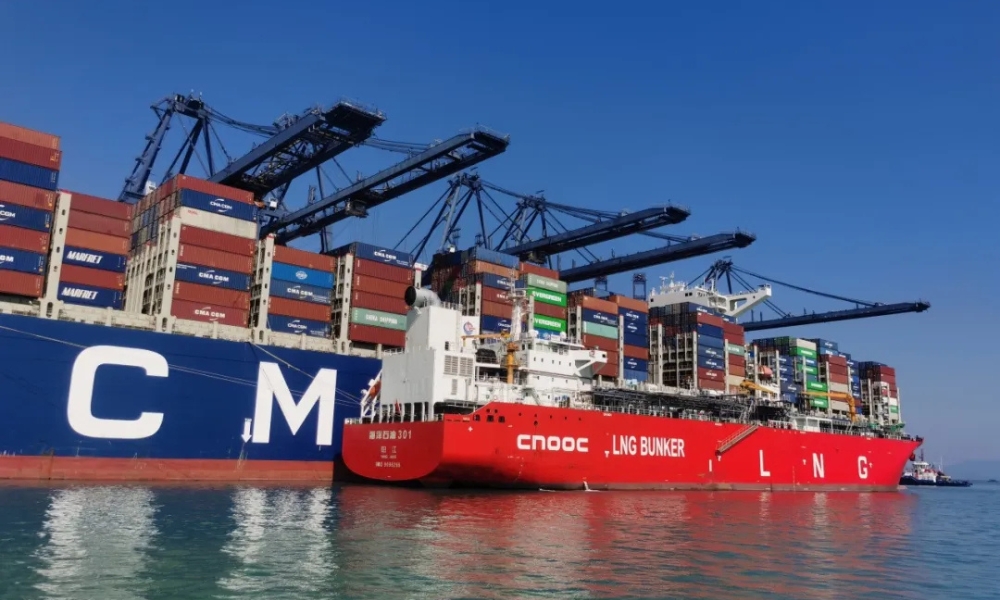 China: CNOOC achieves over 200,000 m3 of bonded LNG bunkering volume in 2026 so far