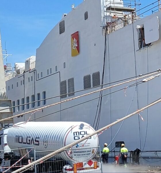 Molgas wraps up first LNG bunkering operation at Italy’s Port of Palermo