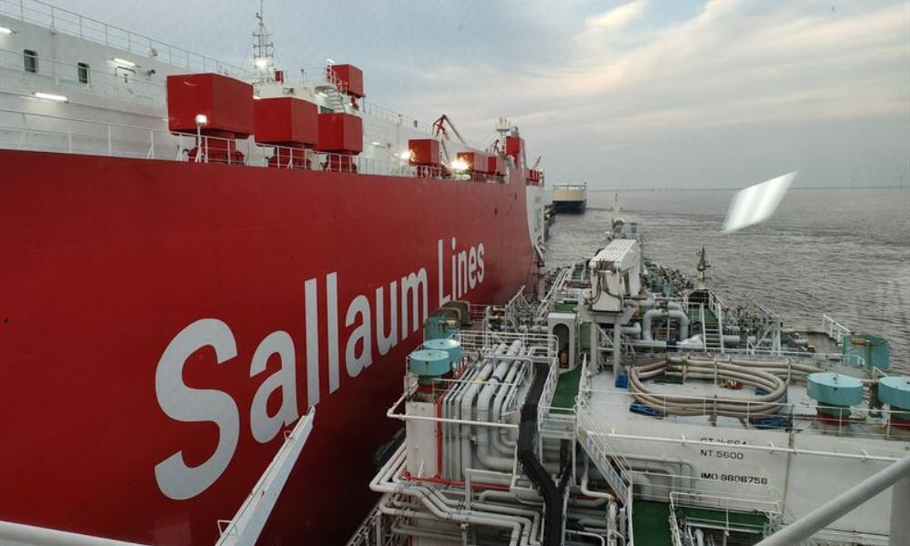 Dan-Bunkering supports Sallaum Lines with LNG bunkering operation in China