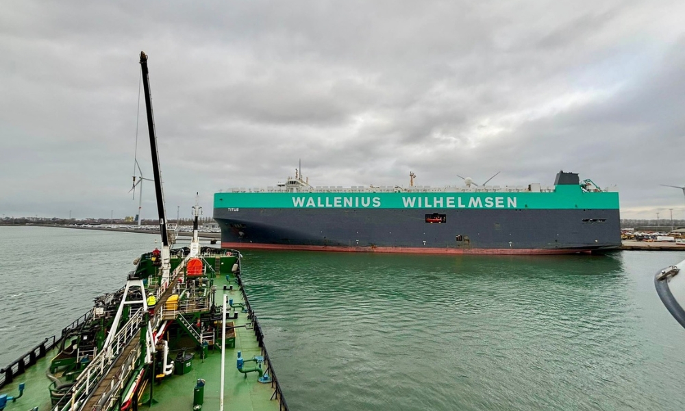 ExxonMobil completes first sea trial of bio bunker fuel blend made from FAME