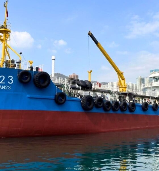 MFM-equipped CPN barge first listed under Hong Kong quality bunker scheme