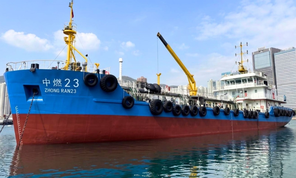 MFM-equipped CPN barge first listed under Hong Kong quality bunker scheme