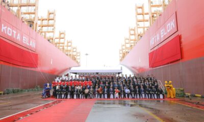 Singapore-based PIL names 13,000 TEU LNG dual-fuel vessels in Shanghai