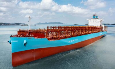 Tsuneishi Shipbuilding delivers third methanol dual-fuel container vessel