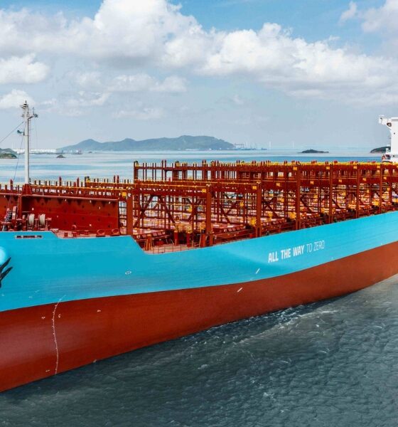 Tsuneishi Shipbuilding delivers third methanol dual-fuel container vessel