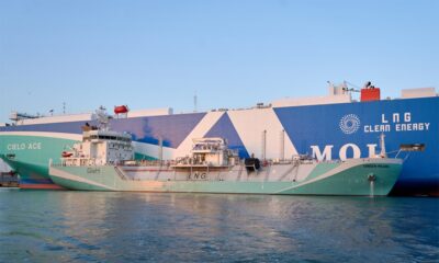 MOL inks bio-LNG bunker fuel supply deals with Titan and Axpo for car carriers in Europe
