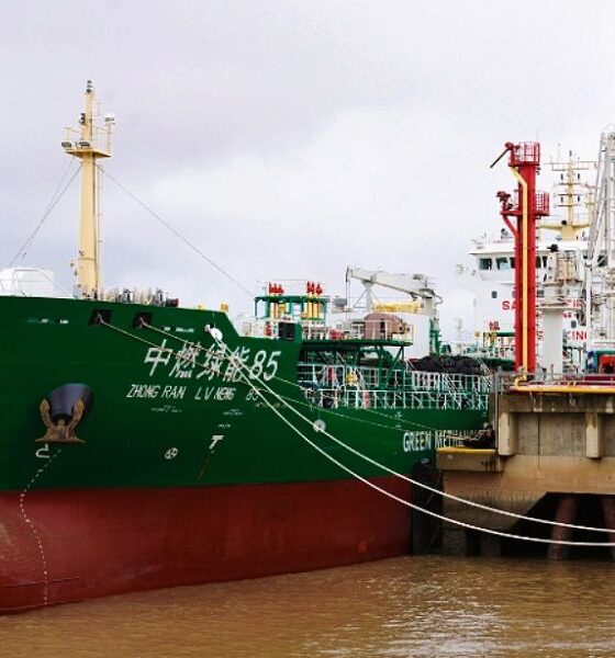 Chimbusco secures China’s largest single batch of green methanol bunker fuel supply