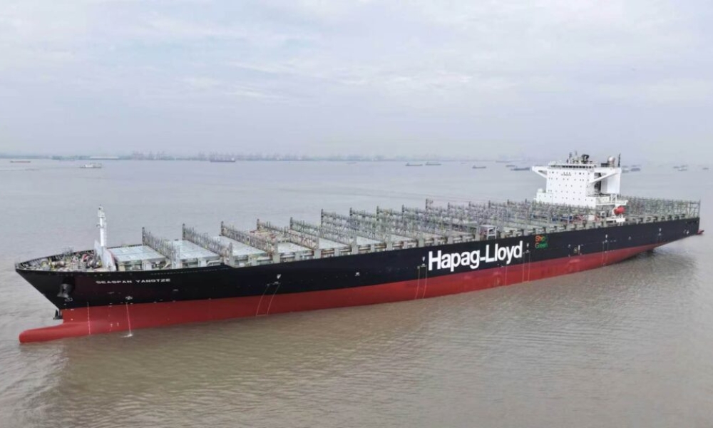 Seaspan and Hapag-Lloyd complete first of five methanol vessel retrofit