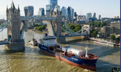James Fisher names LNG dual-fuel chemical tanker in London