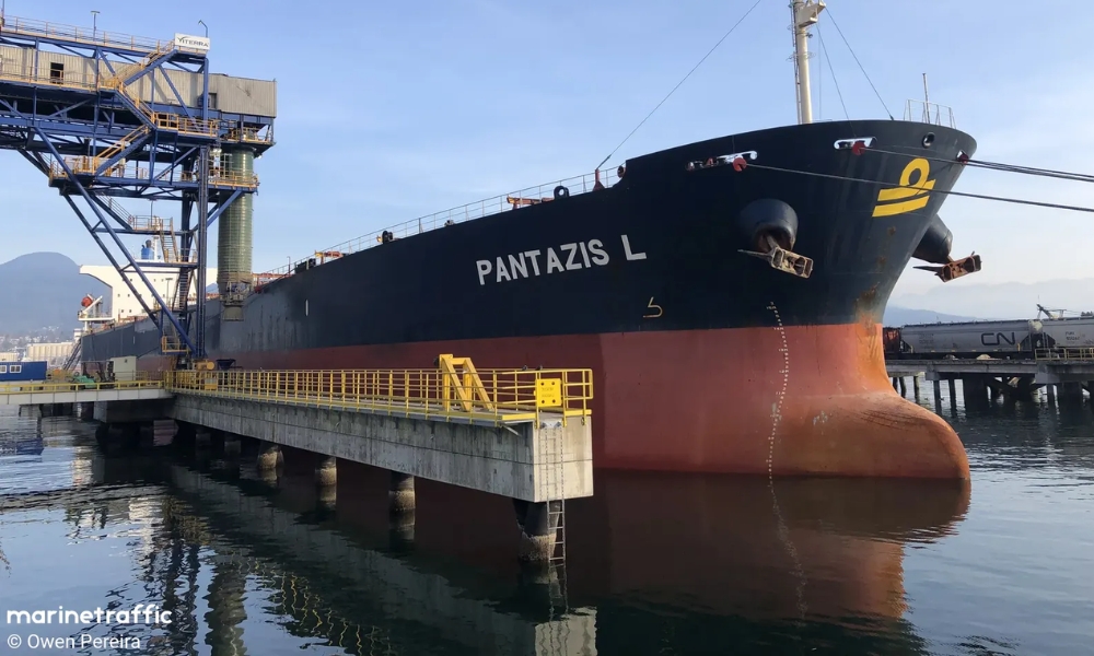 Singapore: Liberia-flagged bulk carrier “Pantazis L” placed under Sheriff’s arrest
