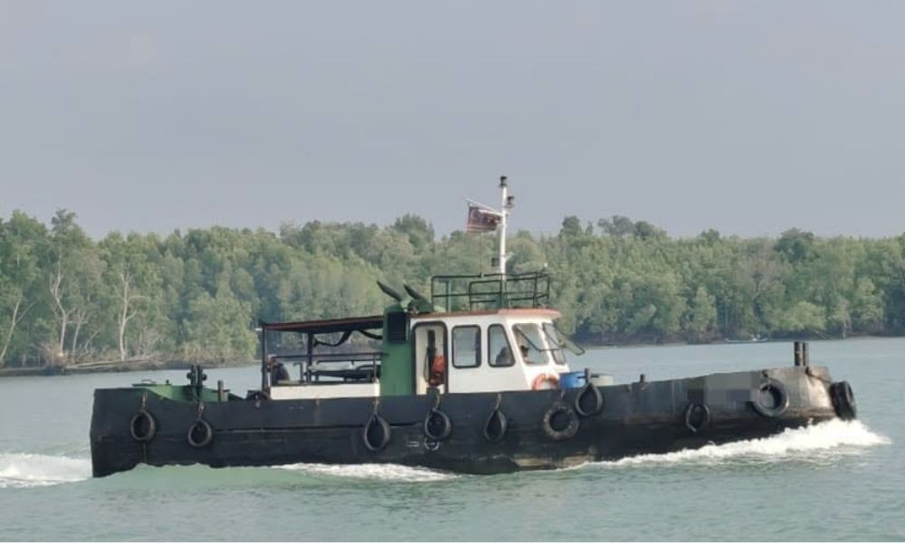 Malaysia: MMEA detains tugboat with undocumented 10,000 litres of diesel in Kuala Langat