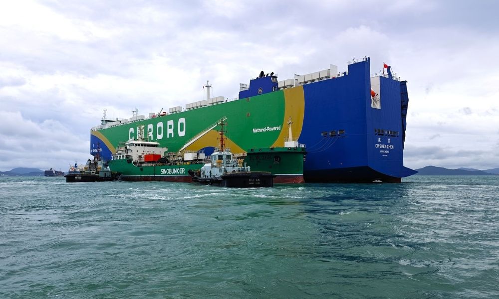 Venture Energy facilitates largest single green methanol bunkering op in Hong Kong