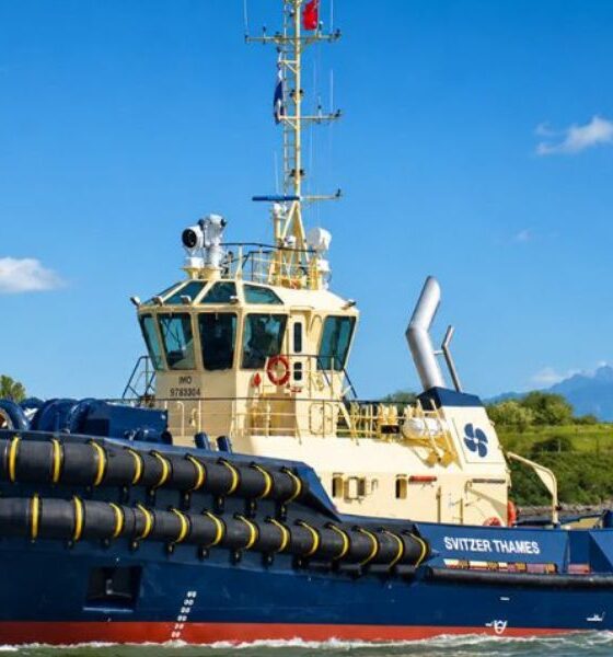 DP World, Svitzer switch harbour tug to 100% HVO at London Gateway