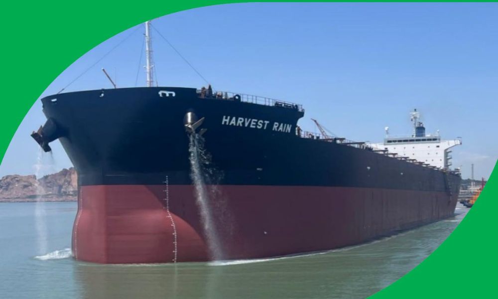 ADM completes first B100 biofuel trial voyage onboard bulk carrier