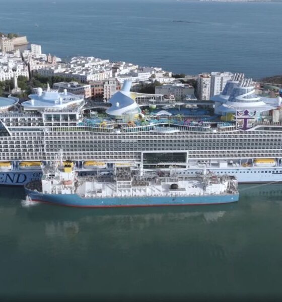 Peninsula completes delivery of bioLNG bunker fuel to Royal Caribbean cruise ship