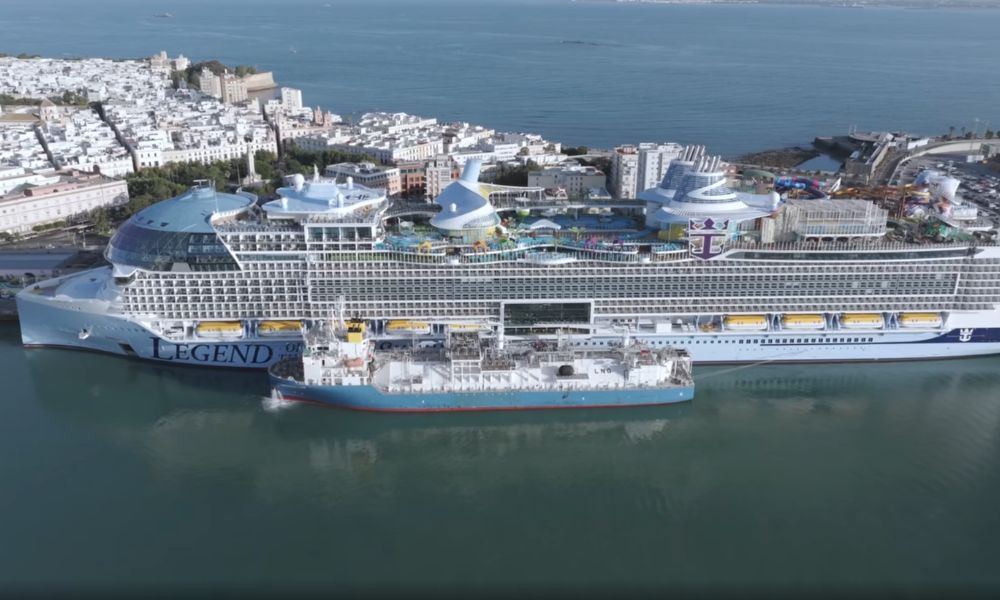 Peninsula completes delivery of bioLNG bunker fuel to Royal Caribbean cruise ship