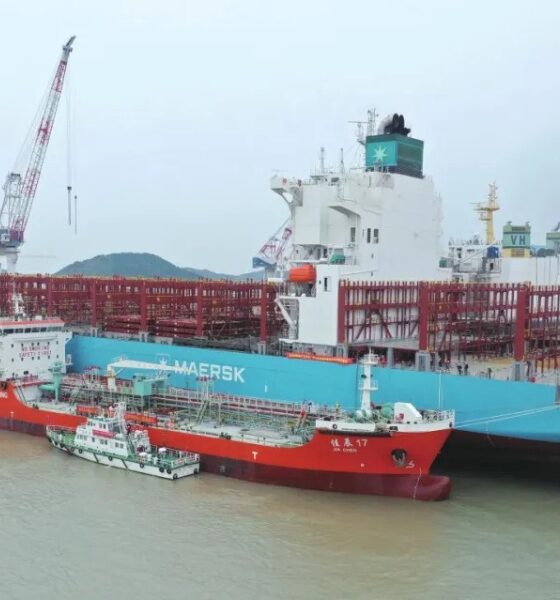China: Zhejiang completes first ship-to-ship methanol bunkering at shipyard