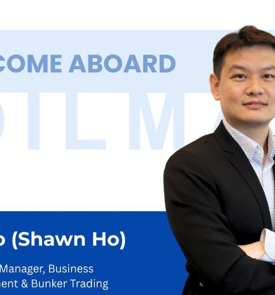 Oilmar appoints Shawn Ho to senior bunker trading role in Singapore
