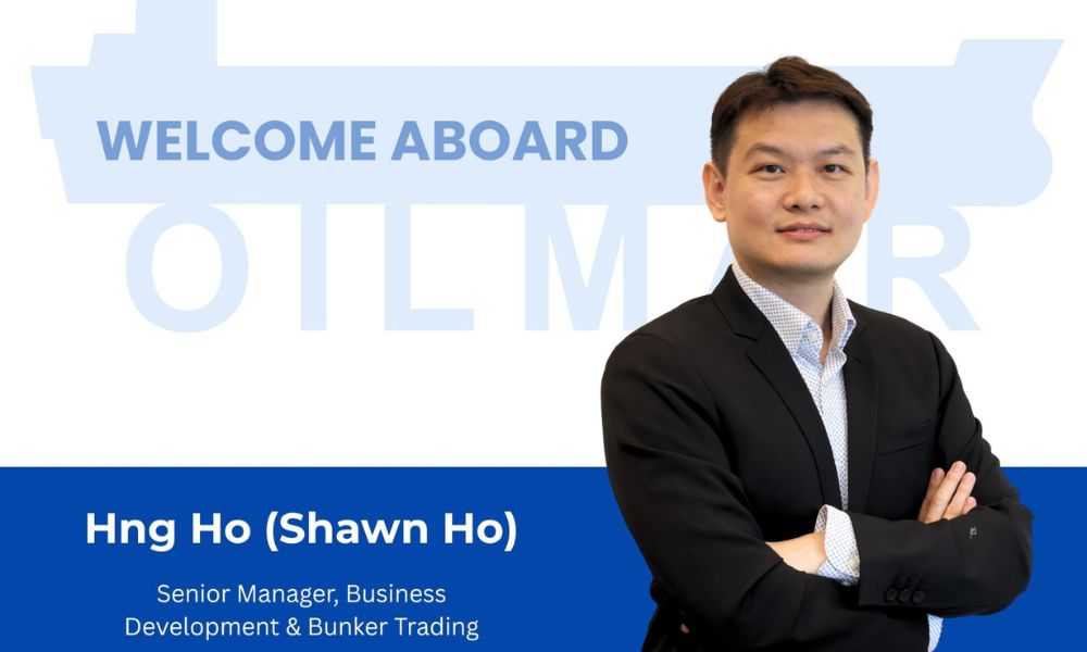 Oilmar appoints Shawn Ho to senior bunker trading role in Singapore