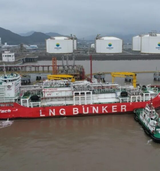 Zhejiang Province wraps up first cross-regional bonded LNG bunkering operation