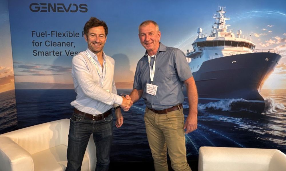 Genevos and Koedood Marine Group team up on maritime hydrogen fuel cell deployment