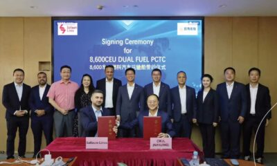 Sallaum Lines orders 1+1 LNG dual-fuel, ammonia-ready PCTC