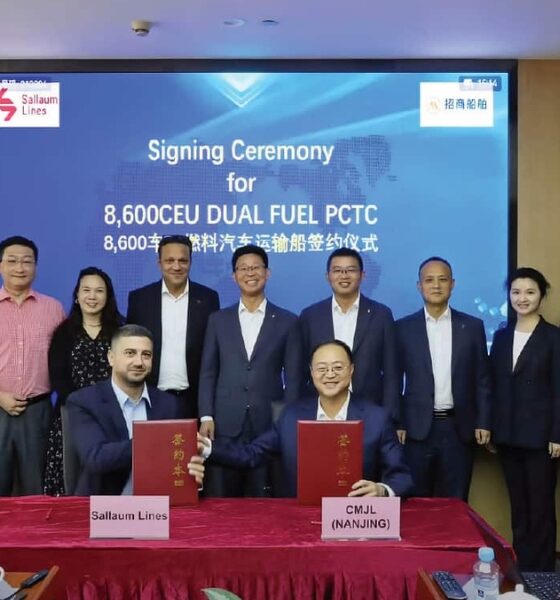 Sallaum Lines orders 1+1 LNG dual-fuel, ammonia-ready PCTC