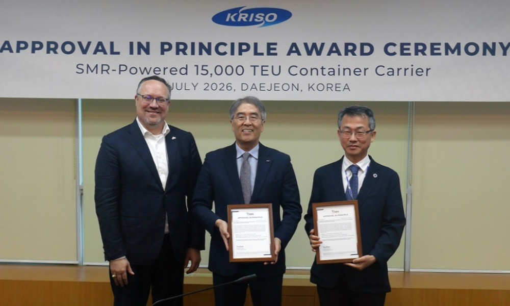 ABS awards AiP to Korean institute for SMR-powered container ship concept design