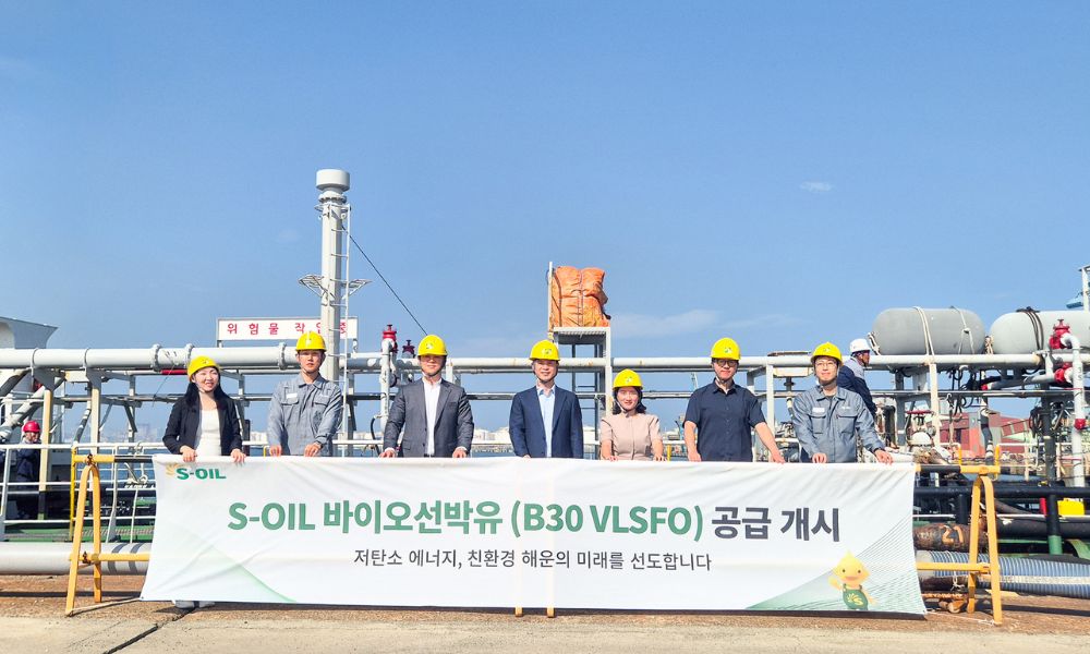 South Korea: S-Oil launches B30-VLSFO bio bunker fuel supply
