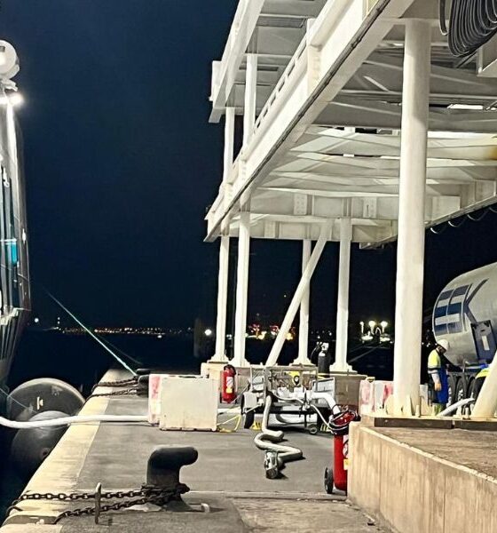 Baleària ferry completes first LNG bunkering operation in Las Palmas
