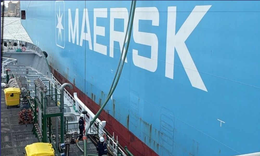 Maersk scales up 100% ethanol bunker fuel trial in Barcelona
