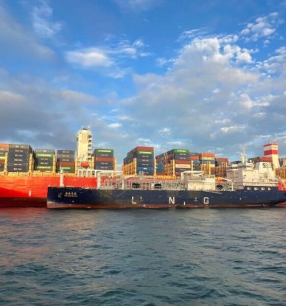 Shanghai Port surpasses 2 million m³ LNG bunkering milestone with PIL vessel