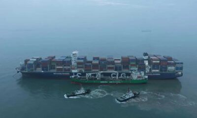 Shanghai port completes first simultaneous two-vessel, two-fuel green bunkering operation