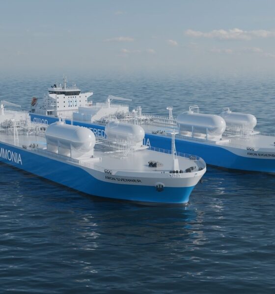 Amon Maritime announces USD 121.8 million financing for two ammonia-fuelled vessels
