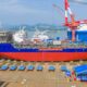Singapore-based Hong Lam Marine celebrates China launch of bunkering vessel “Priority”