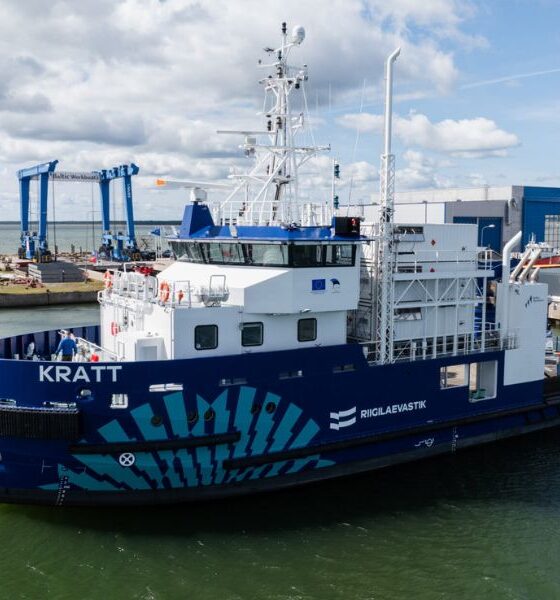 Baltic Workboats delivers biomethane-powered multi-purpose workboat