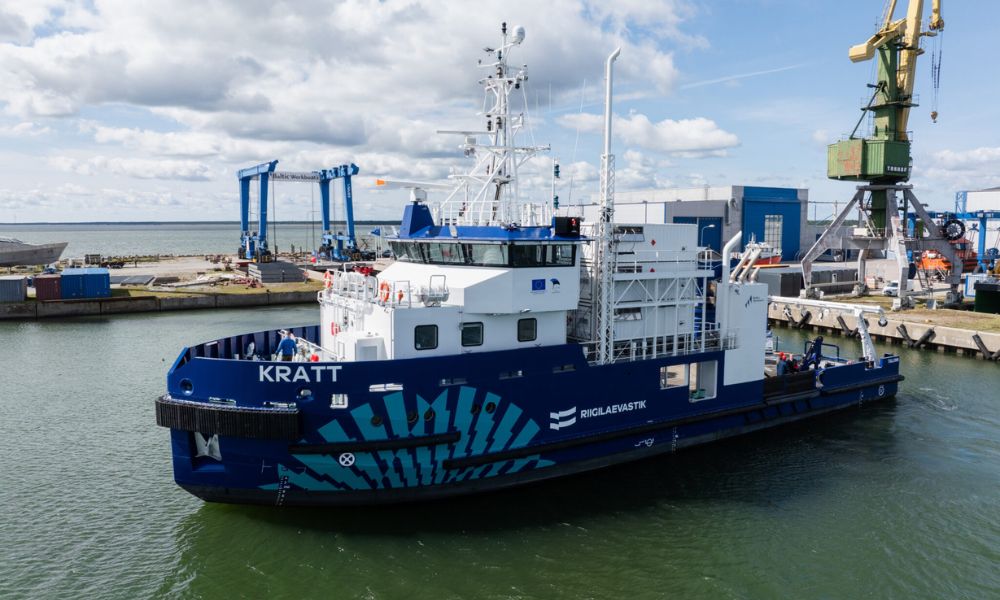 Baltic Workboats delivers biomethane-powered multi-purpose workboat