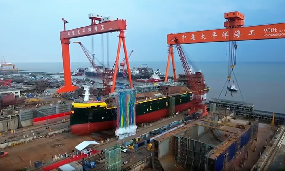 Somtrans launches new 20,000 cbm LNG bunkering barge
