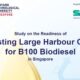 MESD study finds existing Singapore harbour craft ready for B100 bio bunker fuel adoption