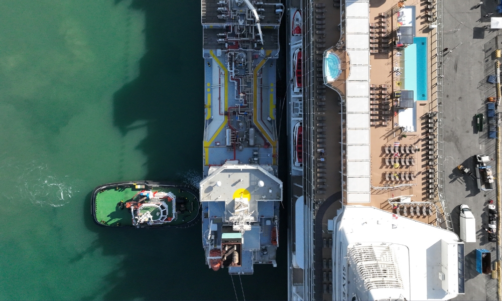 Axpo and Vitol debut LNG bunkering operation at Italy’s largest cruise port