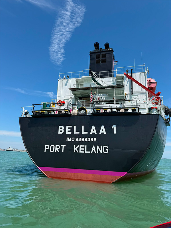 NW Corporation expands Malaysia bunkering fleet with acquisition of “BELLAA 1” 27 Bellaa 1 back MT