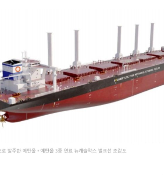 South Korea’s Polaris Shipping orders tri-fuel bulk carriers for Vale charter deal