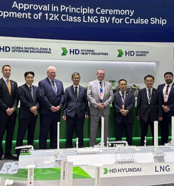 DNV awards AiP to HD HHI for 12K LNG bunkering ship design tailored to cruise ships