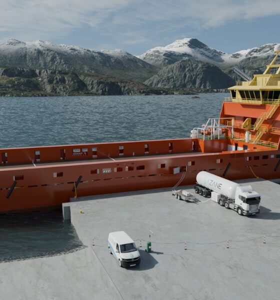 Azane secures ammonia bunker fuel supply from Yara
