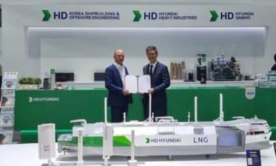 HD HHI and HD KSOE secure ABS AiP for ammonia bunkering vessel