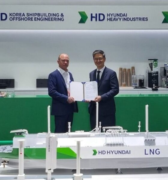 HD HHI and HD KSOE secure ABS AiP for ammonia bunkering vessel