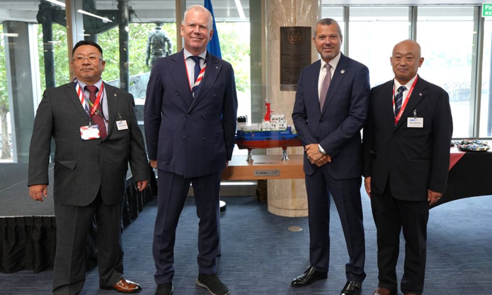 NYK shares experience from ammonia-fuelled vessel “Sakigake” at IMO