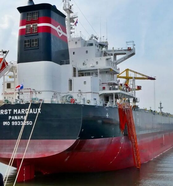 Panama-registered bulk carrier “First Margaux”