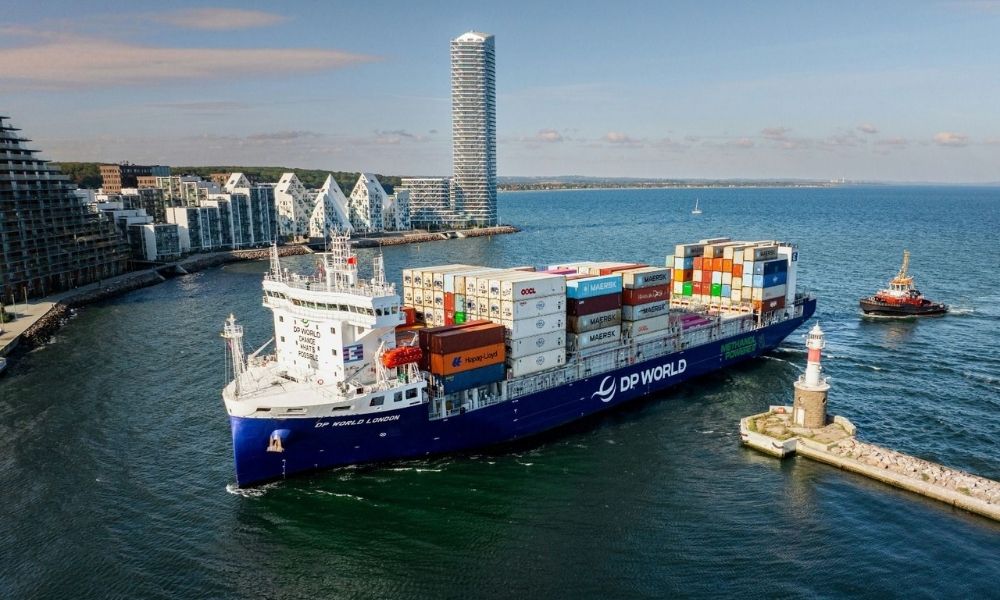 DP World names first methanol dual-fuel container ship in Denmark
