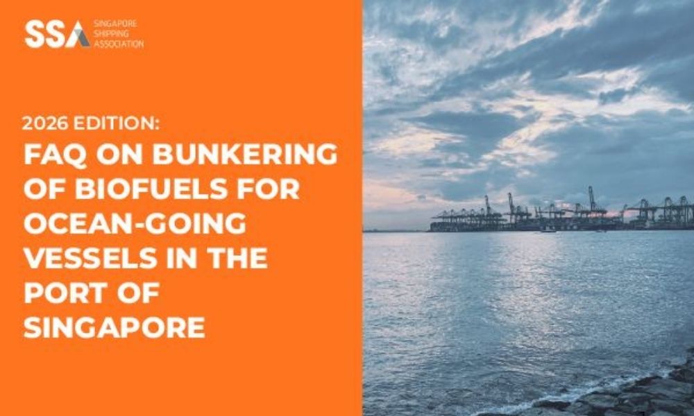 Singapore Shipping Association releases latest edition of biofuel bunkering FAQ